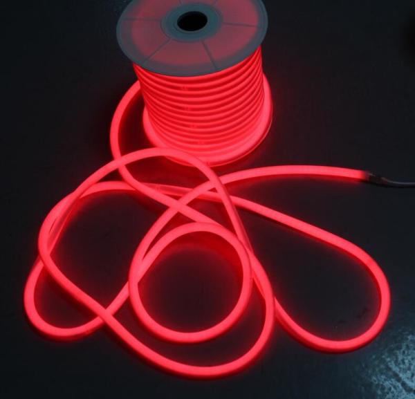 High qualtity 360 degree LED RGB dmx led neon flex 18mm round color changing neon ribbone tube