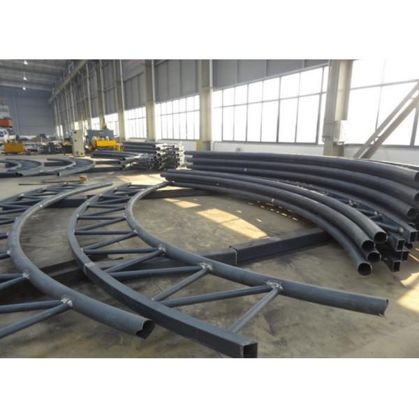 Large Steel Structure High Rise Building , Strong Steel Structure Industrial Building