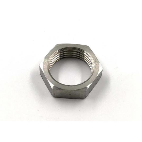 Thin Stainless Steel Hex Nut M20 Galvanized Surface Finish High Accuracy