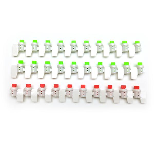 OEM ABS Electric Meter Lead Seals With Twist Tight Locking Mechanism