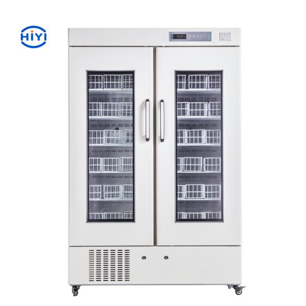 4℃ refrigeradores do banco de sangue da câmara 658l aos sacos do sangue e aos produtos derivados sangue