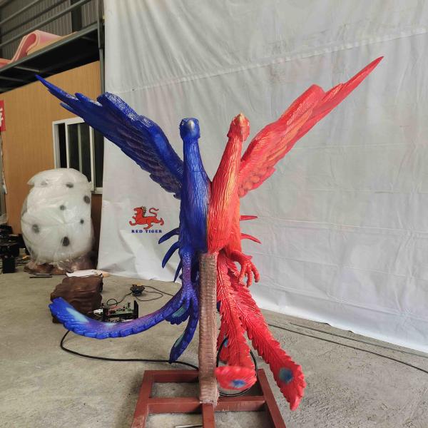 RCC аттестовало неразлучников животных реалистических Animatronic животных китайских старых