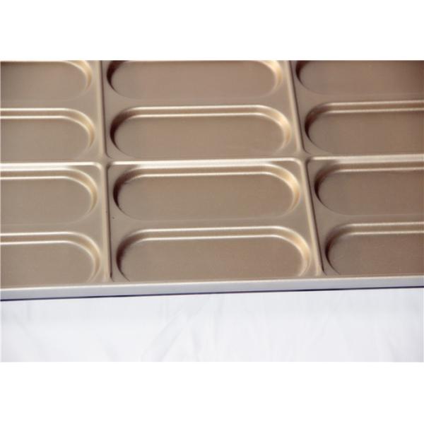 PTFE не вставляют лоток выпечки плюшки хот-дога 670x511x40mm