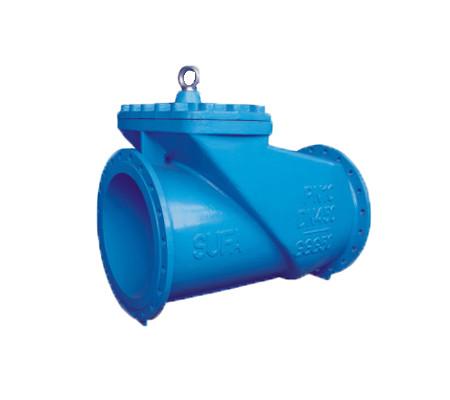 Válvula de verificação de aço inoxidável do balanço da aleta de borracha para o vapor da água e do óleo
