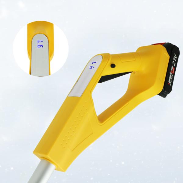 Industrial Grade 20V Rechargeable Cordless Electric Snow Shovel 600W Winter DIY Hand-Held