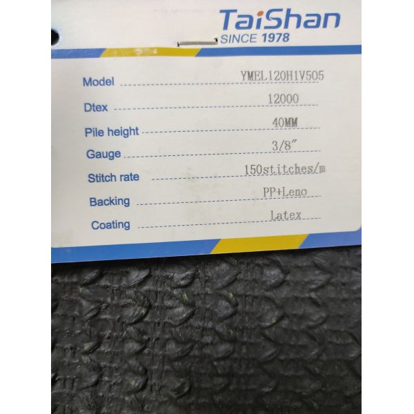 50mm Sports Artificial Turf Football Soccer Baseball Sports Stadiums Playgrounds UV Resistance Low Maintenance