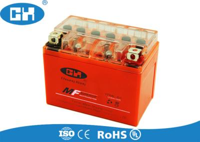 VRLA Lead Acid Gel Motorcycle Battery 12v 4Ah Overcharging Protection Durable