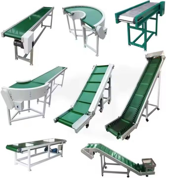 Customized Belt Conveying Equipment Belt Conveyors For Bulk Materials