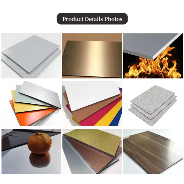 Facade 6mm PVDF Purple Aluminum Composite Panel Supplier For Indoor And Outdoor Building Decoration 4MM 1.22*2.44m
