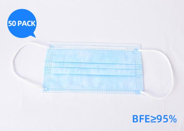 Skin Friendly Hypoallergenic Disposable Face Mask With ISO CE Certification