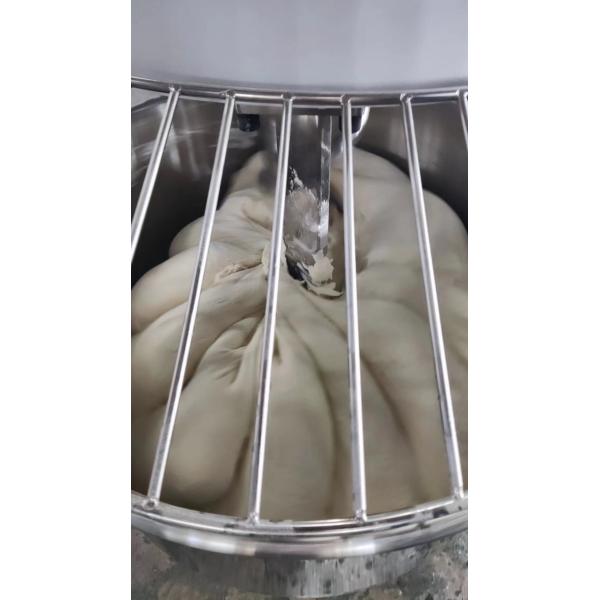 Коммерческая спиральная тестомашина с конструкцией из нержавеющей стали