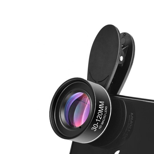OEM ODM Phone Camera Lens Master Macro Lens With 30-120mm Lens Distance