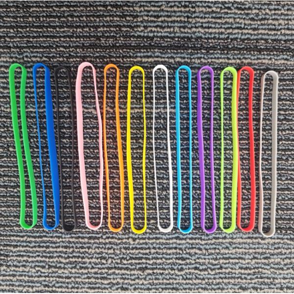 Silicone Rubber Gift Bow Wrapping Elastic Band for Easy Notebook Outdoor Gear Packing