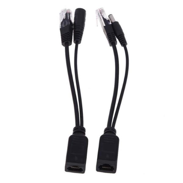 Power Over Ethernet Passive POE Injector Splitter Adapter Kit 5V/12V/24V Made
