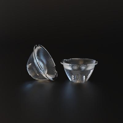 NO Color Drift RGBW Mixing PMMA LED Lens For Smart Control Light VA 24°