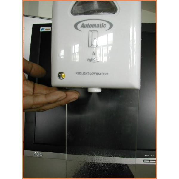 White Color Touchless Hand Sanitizer Dispenser Hospital / Clinics Installed