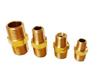 O bronze de bronze igual masculino do encaixe de tubo de 1/2 NPT encanta o adaptador