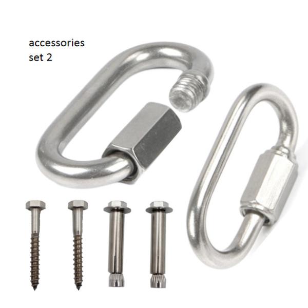 304 Stainless Steel Swing Hanger Hook Heavy Duty Hammock Chair Ceiling Hook