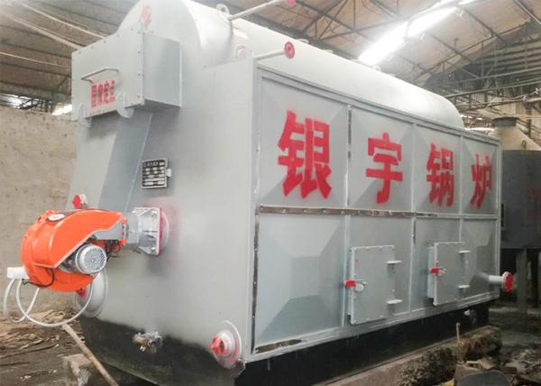 Gás durável a caldeira térmica ateada fogo do óleo adaptou bem a operação simples