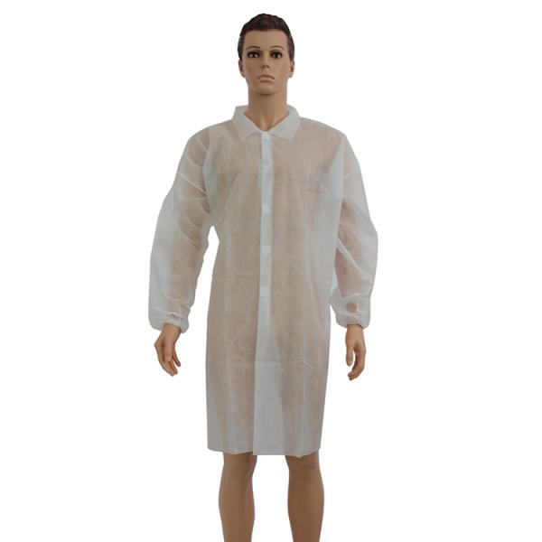 Biodegradable Non Toxic 70g SMS Disposable Surgical Gown
