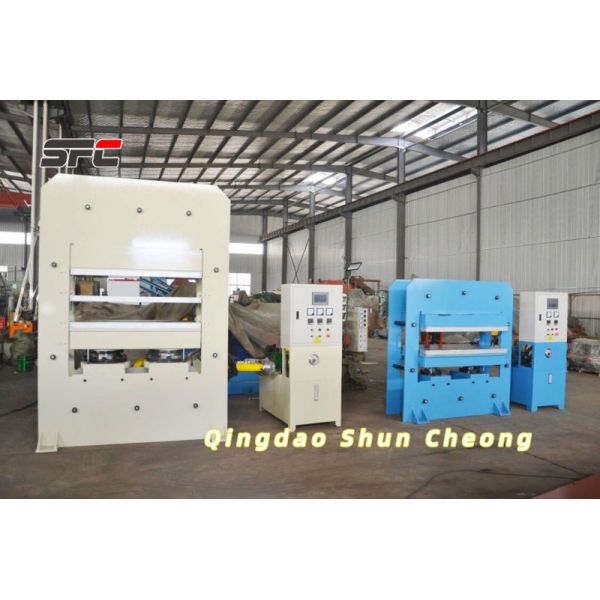 PLC Control Hydraulic Frame Rubber Vulcanizing Press Machine with Customized Size and 0-100MPa Pressure Range