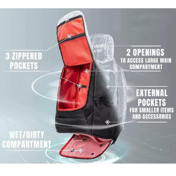 Outdoor Sports Backpack Laptop Travel Backpack With Shoe Compartment