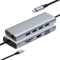 Hub HDMI multi-port en aluminium rapide et USB pour une connectivité améliorée
