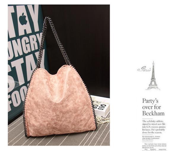 Chains Shoulder Bags Woman's Handbag Changeable PU Leather Bags Brand Design Bag