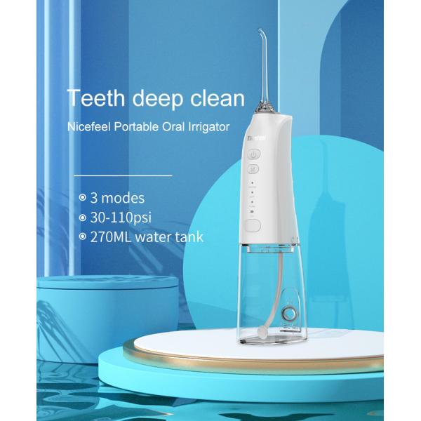 Батарея 1400mAh Flosser зубоврачебная устная Irrigator водоустойчивой воды DC5V 1A перезаряжаемые