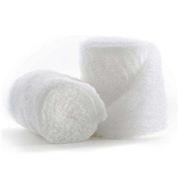 100% Gauze Medical Bandage Fluff Wrap Rolls Sterile Single Use Fluff Gauze Rolls
