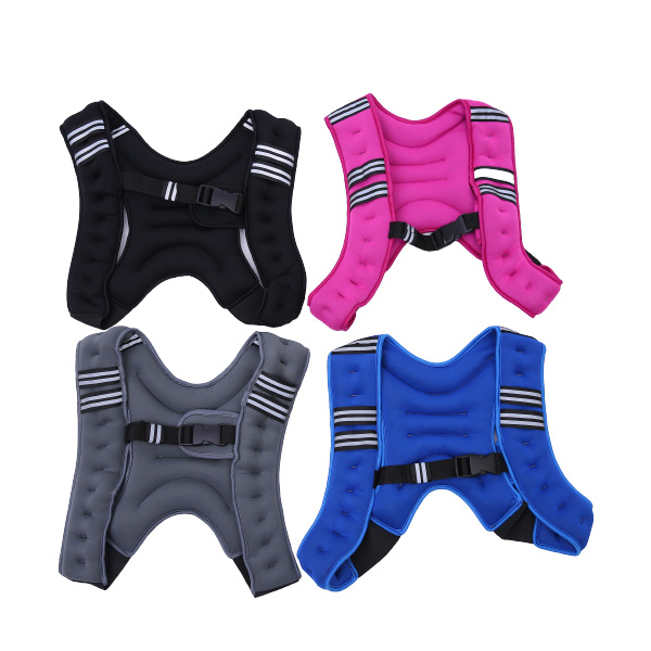 OEM Neoprene Strength Training Exercise Equipment , 10kg 5kg Weighted Vest