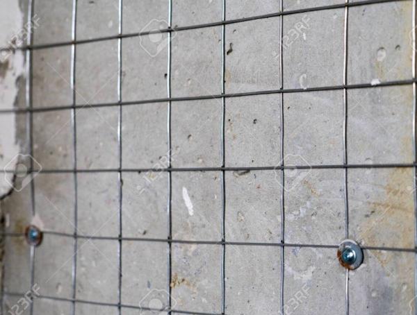Galvanised Plaster Reinforcement Mesh 0.8mm 1.3 X 1.3mm 25m Length