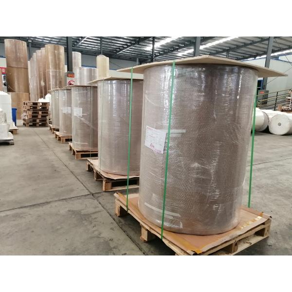 semi glossy paper adhesive thermal transfer adhesive paper thermal transfer paper adhesive labelstock jumbo roll HM1133