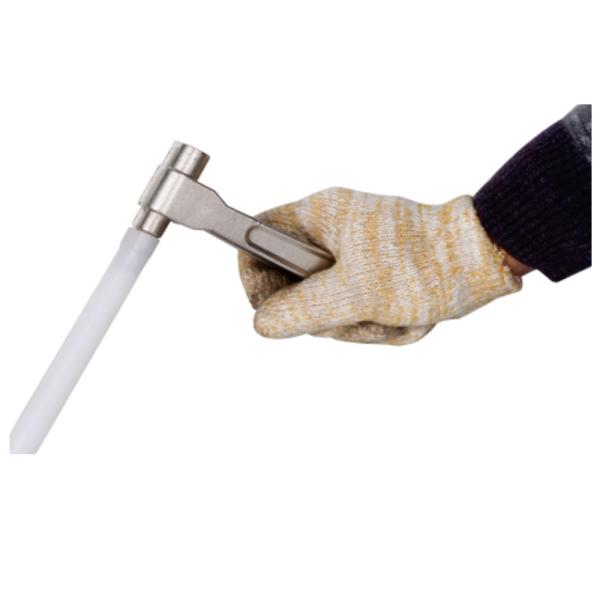 Silver Compact Manual Pipe Press Tool Sliding Tool DL-1225 1kg