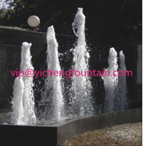 Adjustable Cascade Water Fountain Nozzles Fountain Ice Tower Head Brass Material