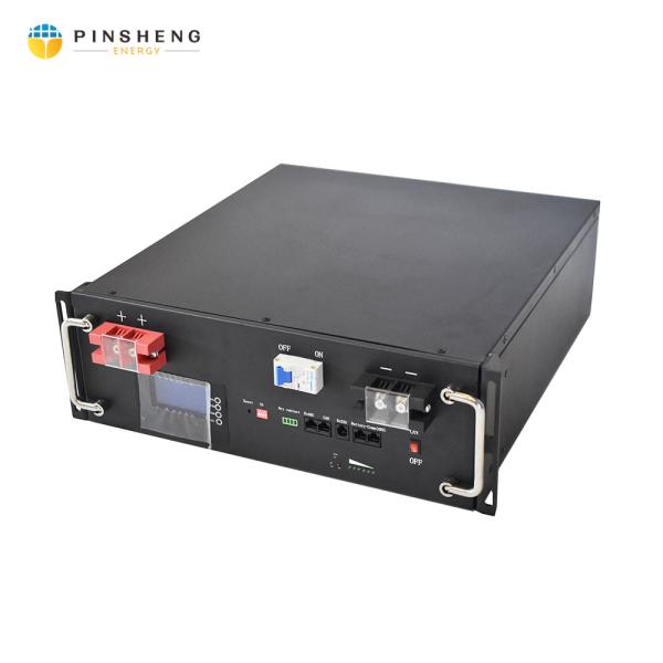 PINSHENG Factory Direct Sale IP54 IP64 IP65 LiFePO4 Battery Pack 48V 100Ah Lithium Iron Phosphate Battery for Solar System Home Energy Storage