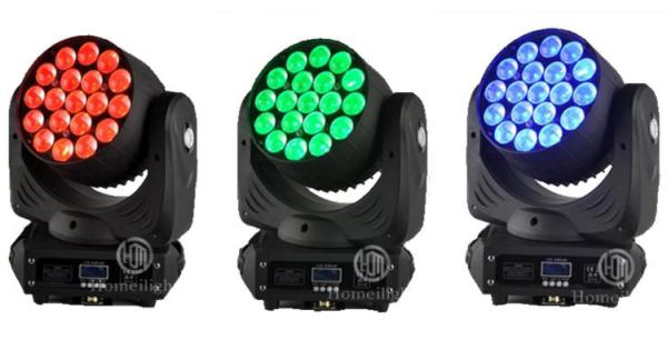 マルティン・マック・オーラ ズームビーム 洗濯頭 19個 12W RGBW 4in1 LED 移動頭ライト
