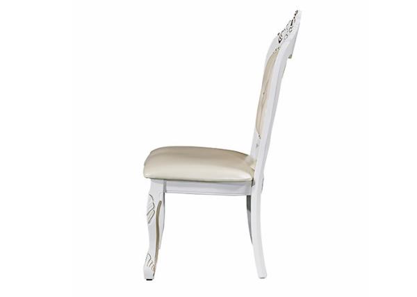 Multi Purpose European Retro Leather Dining Chairs