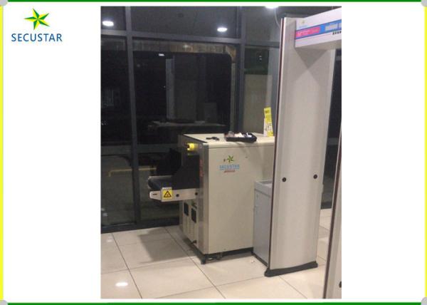 Door Frame Security Metal Detector Led Count Six Zones Alarm Warterproof IP55