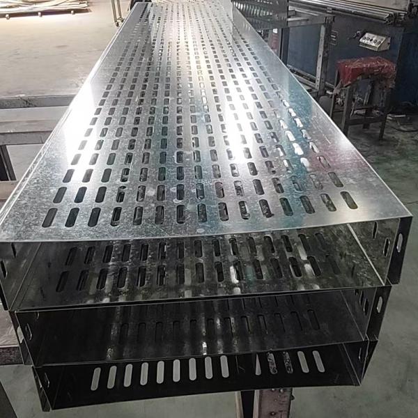 Durability Wall Mounted Cable Tray 100mm 3m Length Fire Resistance