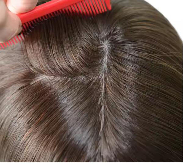 Silk Top Luxury Jewish Hair Wig 100% Mogolian Cuticle Remy Hair Premium Virgin Raw Human Hair Topper for Women