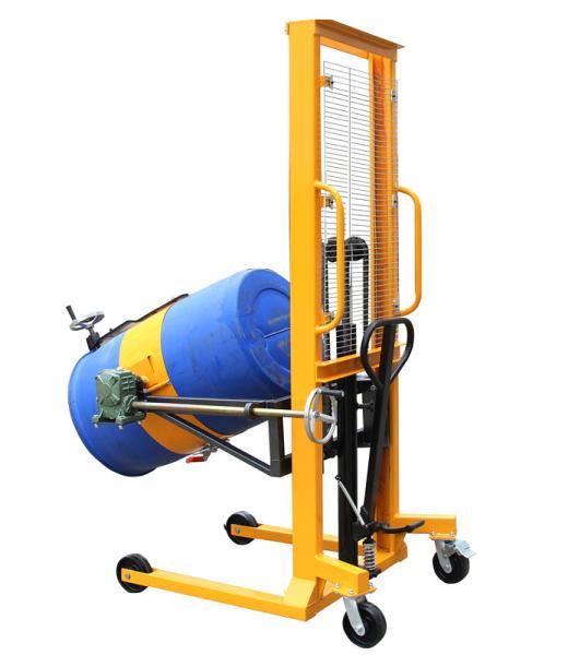 Tipo elevador de giro hidráulico da aro do cilindro da empilhadeira com 400Kg carga, altura de levantamento de 1.6m