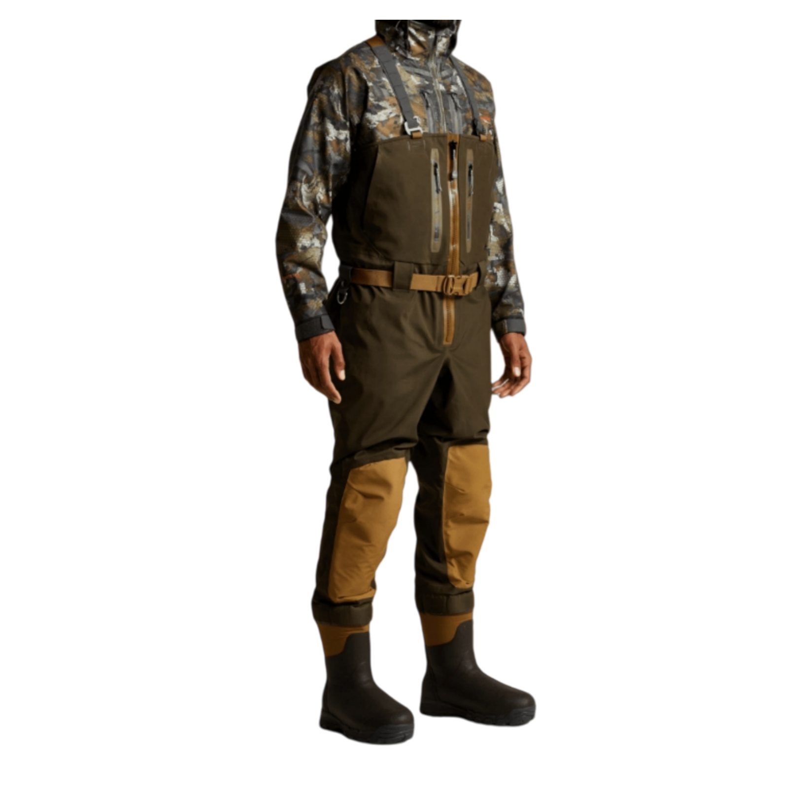 Water Repellent Breathable Hunting Waders Quick Dry Bootfoot Waders Windproof For Fishing & Hunting