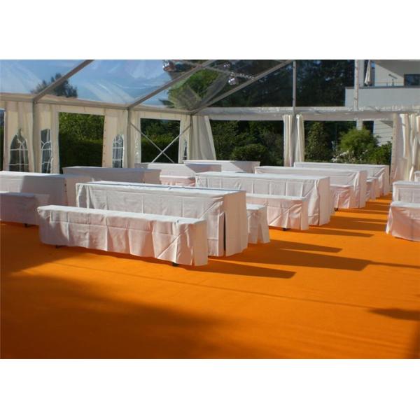 Restaurant Tent With Large Canopies, Clear Outdoor Event Tents With Transparent