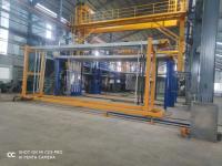 3000T/Mês Linha de Produção de Anodização Semiautomática 6500mm Max Profil comprimento