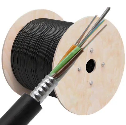 12/24/48/96C Outdoor Aerial Duct GYTS GYFTS Fiber Optic Cable