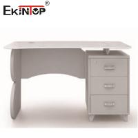 Rectangular Branco Pequena Mesa de Vidro Para Mobiliário de Escritório Resistente a Riscos