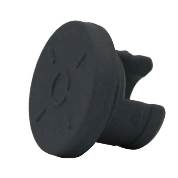 Blue Butyl Rubber Stoppers 13mm Glass Bottle Rubber Stopper For Injection Vials