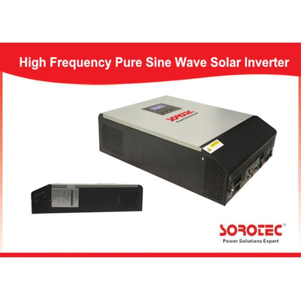 Single Phase Output Up To 24kw Grid Tie Power Inverter Pure Lcd Display Loads