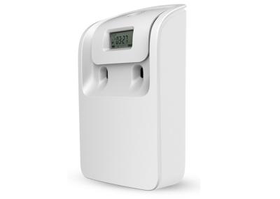 White Electric Air Freshener Dispenser , Lockable Double Sensor Auto Fragrance Dispenser